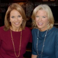 Cynthia Ackrill and Katie Couric